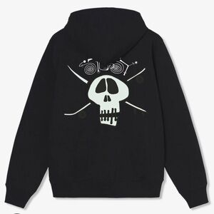 Black Skull Stussy hoodie